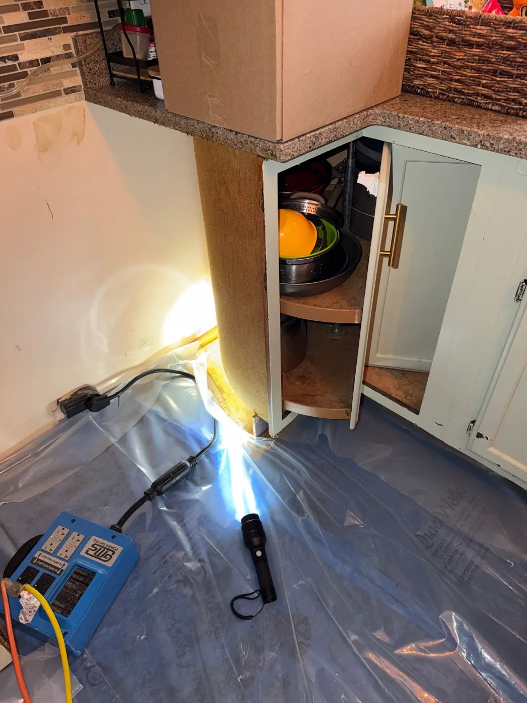 IICRC certified drying setup in Rush County, IN